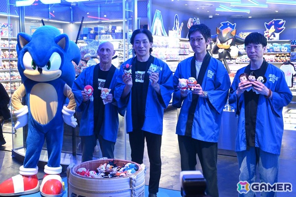 ソニックも駆け付けた「SEGA STORE TOKYO」オープニングセレモニー＆内覧会レポート！セガ/アトラスファンにはたまらないスポットにの画像9