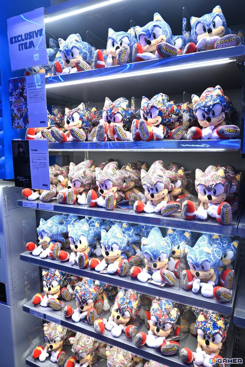 ソニックも駆け付けた「SEGA STORE TOKYO」オープニングセレモニー＆内覧会レポート！セガ/アトラスファンにはたまらないスポットにの画像18