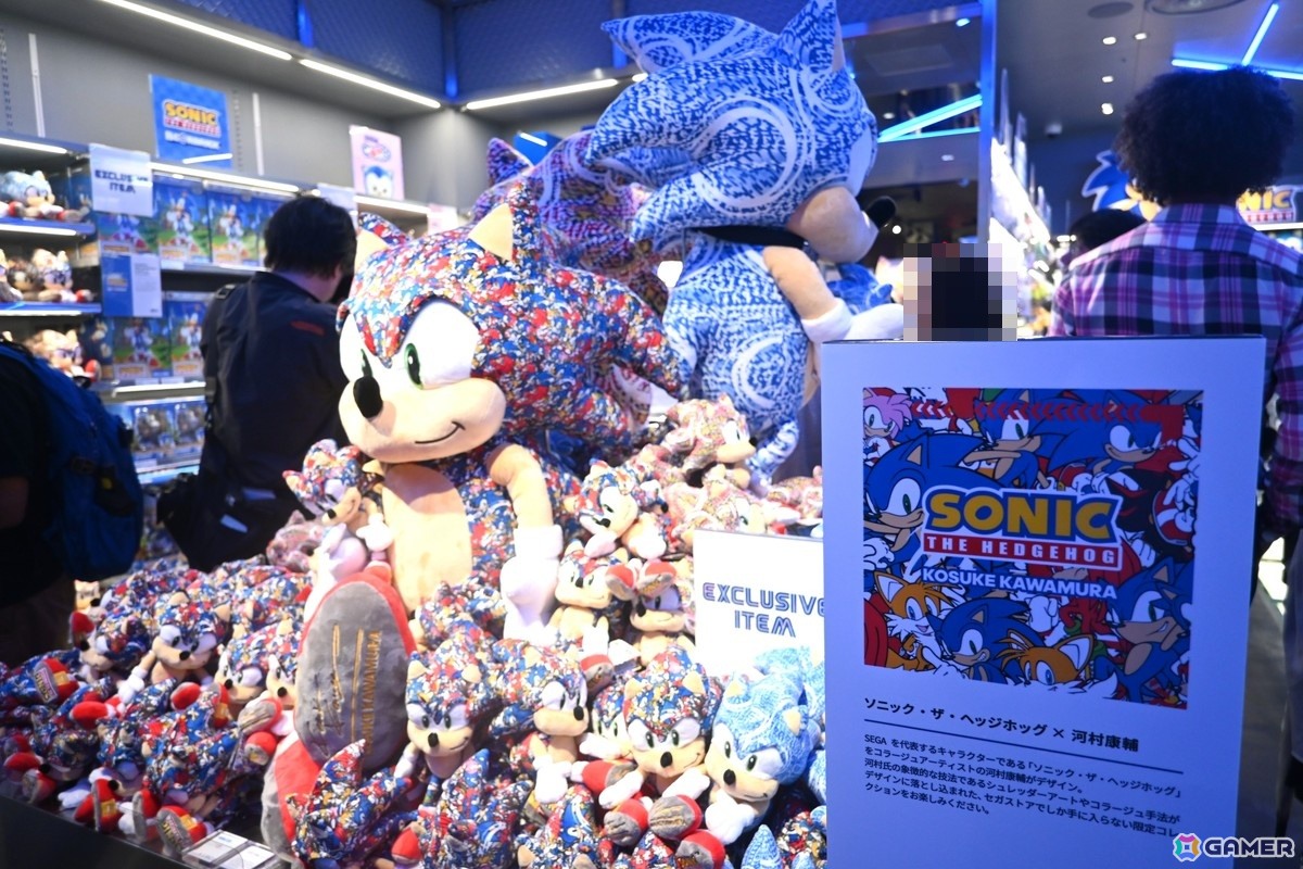 ソニックも駆け付けた「SEGA STORE TOKYO」オープニングセレモニー＆内覧会レポート！セガ/アトラスファンにはたまらないスポットにの画像21