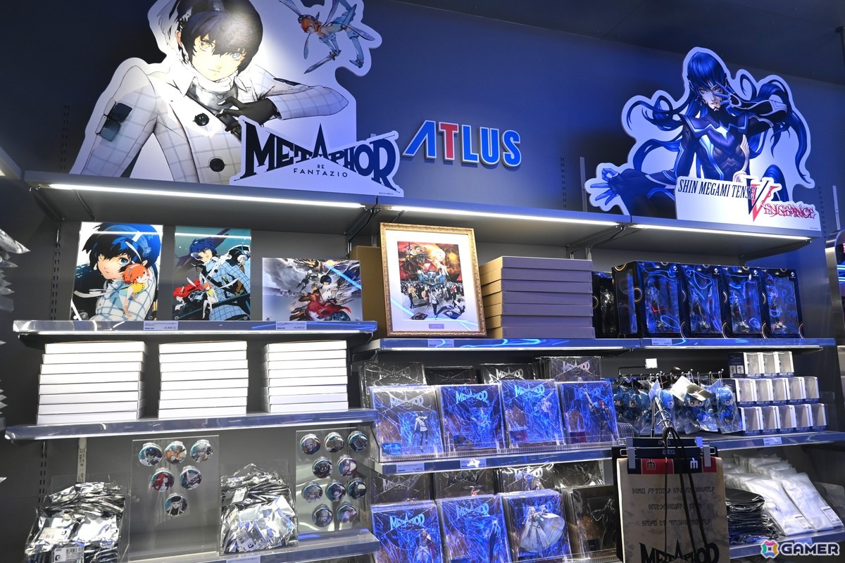 ソニックも駆け付けた「SEGA STORE TOKYO」オープニングセレモニー＆内覧会レポート！セガ/アトラスファンにはたまらないスポットにの画像23