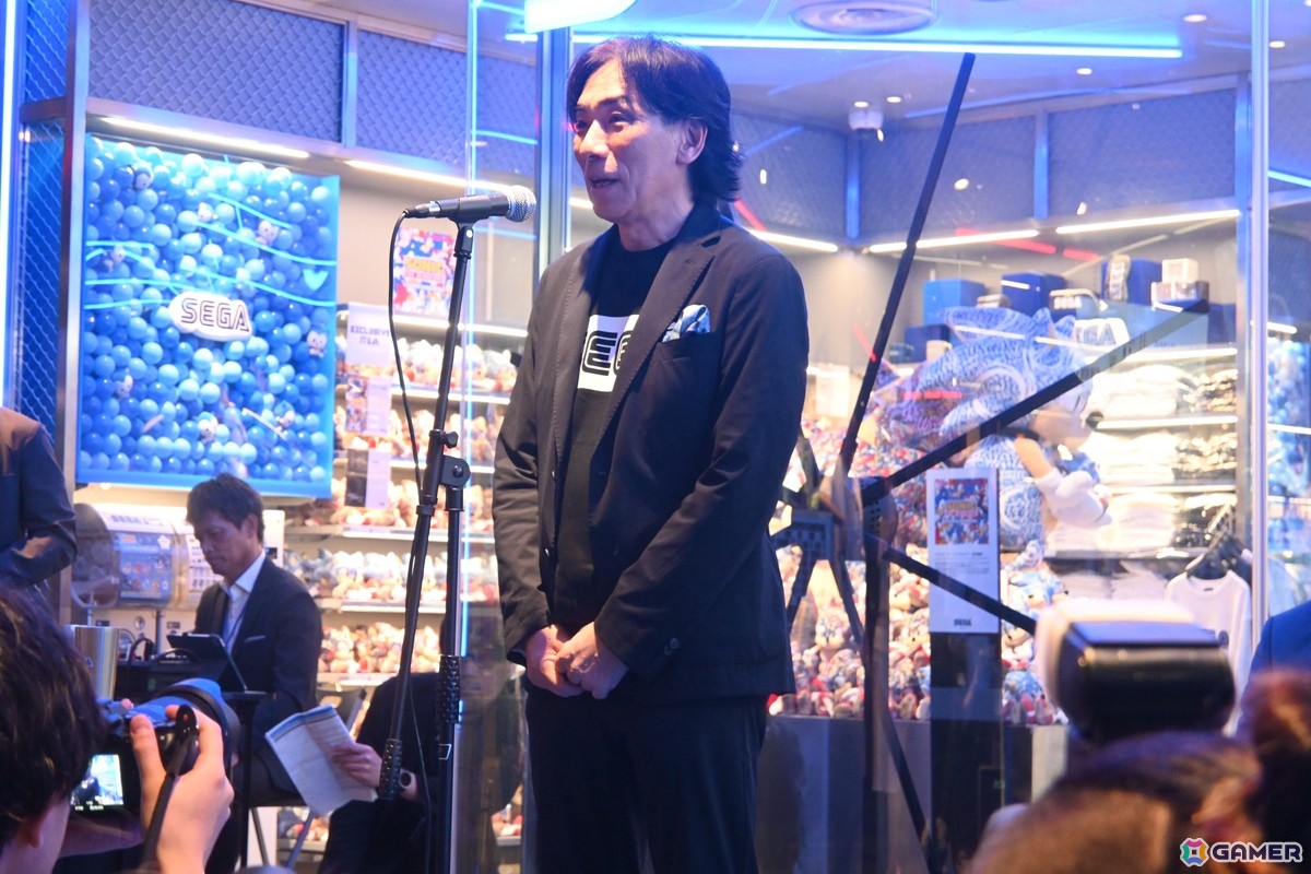 ソニックも駆け付けた「SEGA STORE TOKYO」オープニングセレモニー＆内覧会レポート！セガ/アトラスファンにはたまらないスポットにの画像