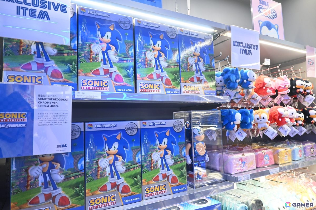 ソニックも駆け付けた「SEGA STORE TOKYO」オープニングセレモニー＆内覧会レポート！セガ/アトラスファンにはたまらないスポットにの画像31