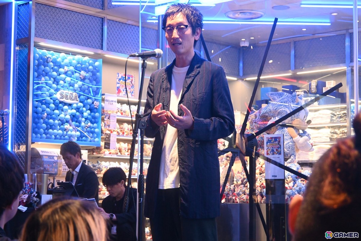 ソニックも駆け付けた「SEGA STORE TOKYO」オープニングセレモニー＆内覧会レポート！セガ/アトラスファンにはたまらないスポットにの画像