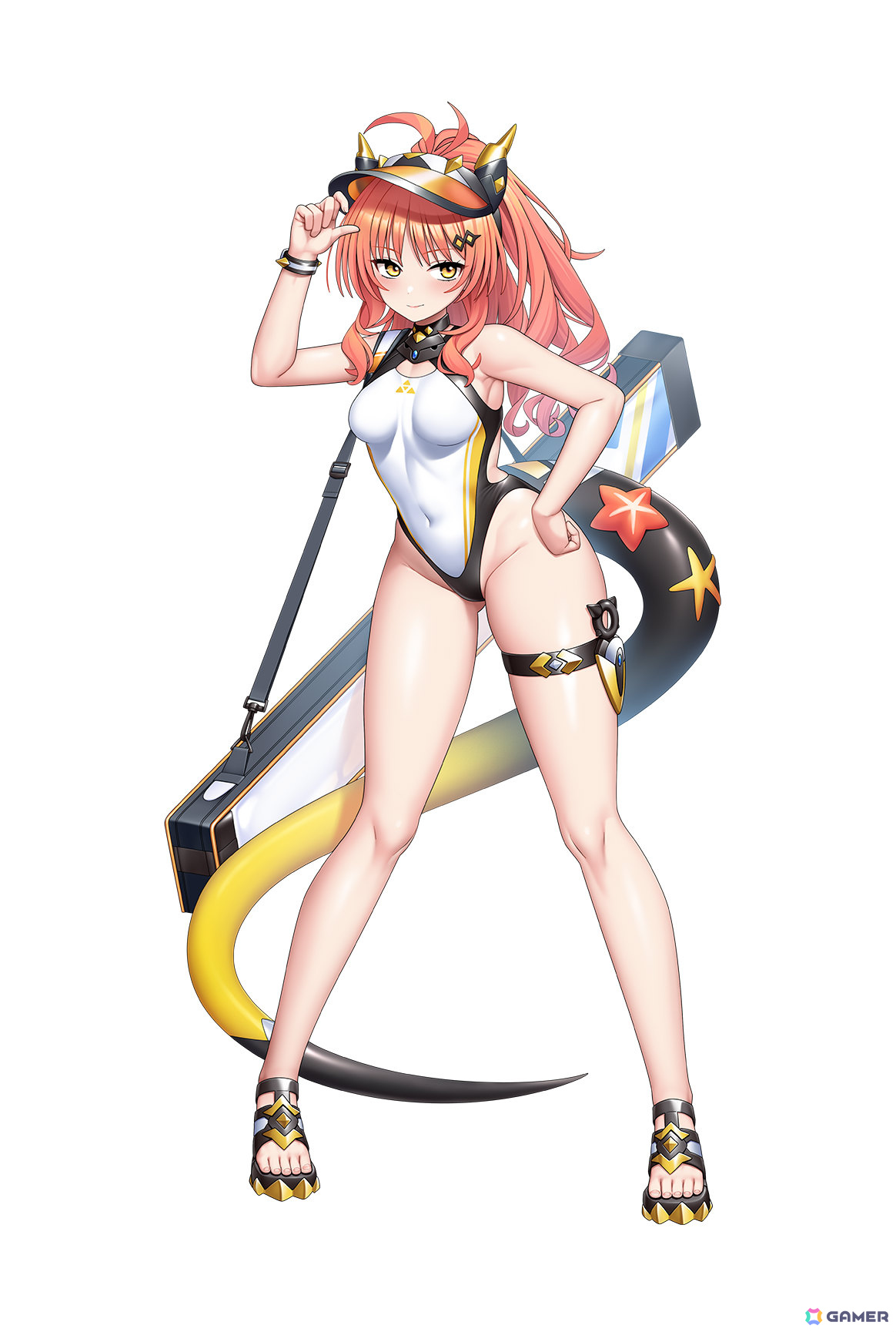 「対魔忍RPG」水着姿の大道寺なみ、伊庭美南、ローシィ・モチモイをピックアップしたガチャが開催！レイドイベント「大怪獣と渚のアメスク対魔忍」も実施の画像