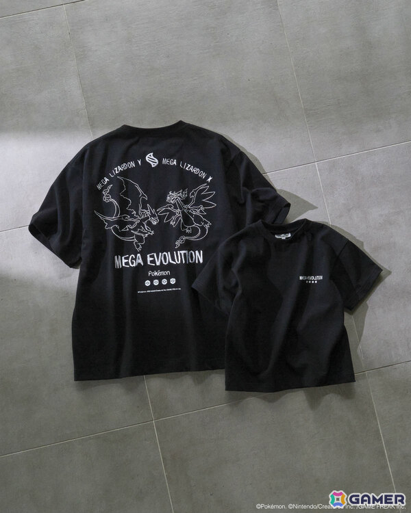 「Pokémon LEGENDS Z-A」の重要なキーワード“メガシンカ”をモチーフにしたTシャツコレクションが登場！の画像12