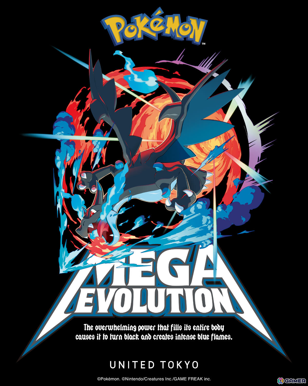 「Pokémon LEGENDS Z-A」の重要なキーワード“メガシンカ”をモチーフにしたTシャツコレクションが登場！の画像4