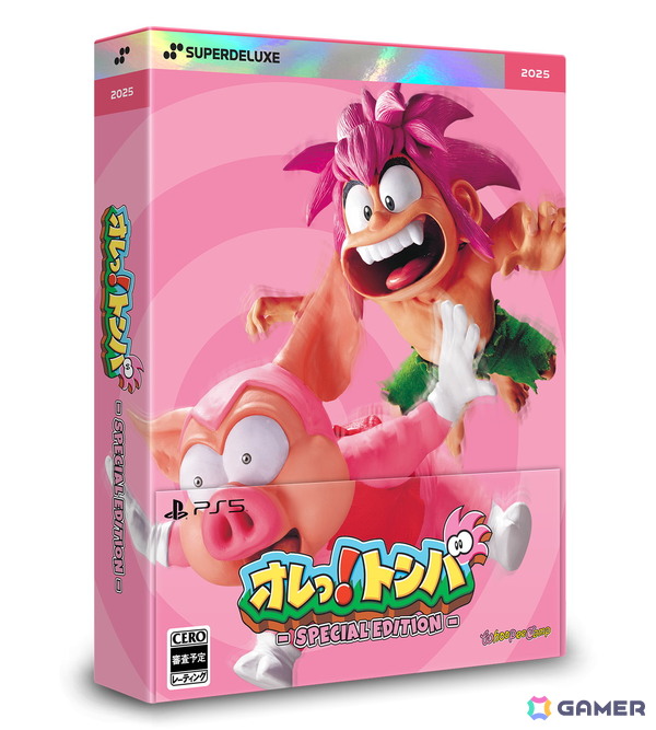 貴重・激レア　PS『 オレっ!トンバ 』販促用 ポスター　B2 横スクロールアクション「オレっ!トンバ Special Edition」の