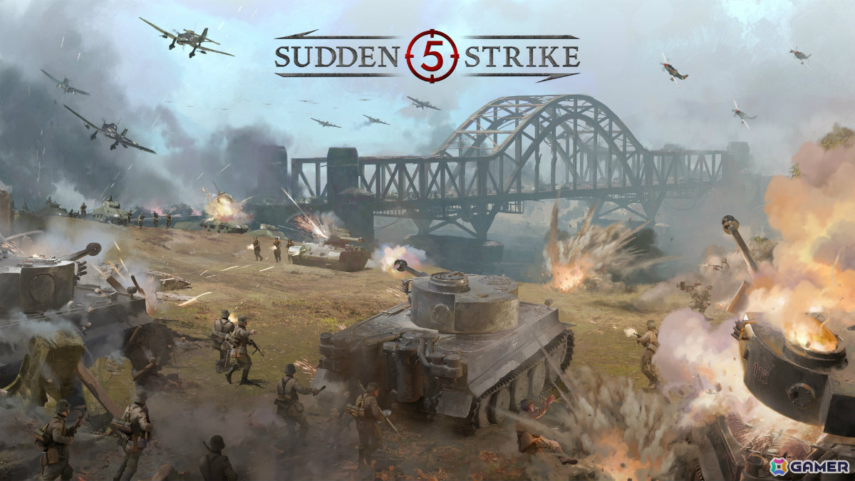 第二次世界大戦を舞台にしたミリタリーRTS「サドン ストライク」シリーズ最新作「サドン ストライク 5」が2026年に発売決定!300以上のユニットを収録の画像