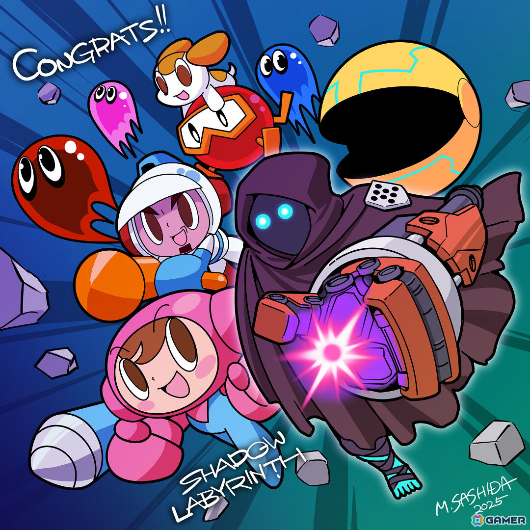 パックマンの遺伝子を宿した探索型2Dアクション「Shadow Labyrinth」が本日発売！の画像20
