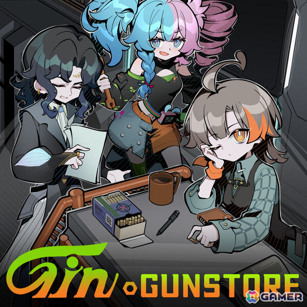 未来の仮想世界で武器工房を経営するSLG「ジン・ガンストア」のSteamページが公開！廃材を宝に変え、収益の道を開拓せよの画像1