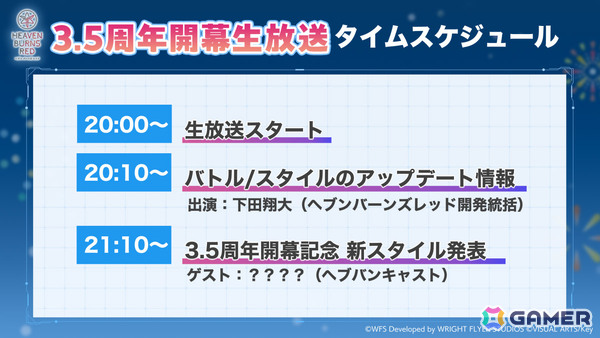 「ヘブバン情報局 Vol.102 ～3.5周年開幕生放送～」が本日20時より放送！3.5周年開幕記念の新スタイルやバトル／スタイルのアップデート情報を発表の画像2