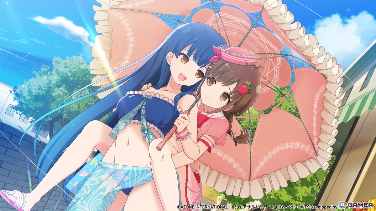 「ラスバレ4.5周年リリホリ!!」が7月20日より開催！神琳、聖、治、紅巴が新たな水着で登場、イベント「リリホリ!!～朝陽のサマースクール～」もの画像