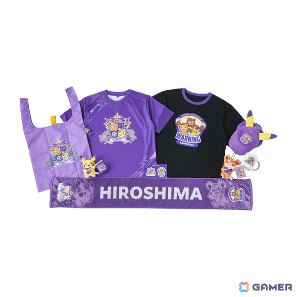 ポケモンセンター×サンフレッチェ広島のコラボグッズが8月16日に発売！ヒメグマたちがデザインされたTシャツなどサッカー観戦を盛り上げてくれる計16アイテムの画像2