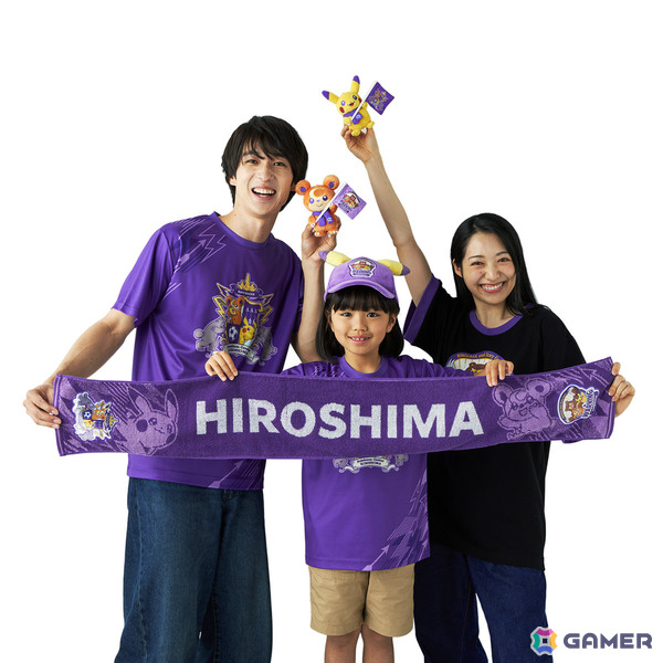 ポケモンセンター×サンフレッチェ広島のコラボグッズが8月16日に発売！ヒメグマたちがデザインされたTシャツなどサッカー観戦を盛り上げてくれる計16アイテムの画像3