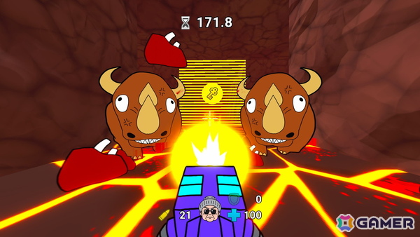 高火力おばあちゃんが悪魔を狩るFPS「ブーマーグランマ」のSteamストアページが公開！冒頭の6ステージが楽しめる体験版も配信中の画像4