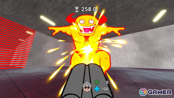 高火力おばあちゃんが悪魔を狩るFPS「ブーマーグランマ」のSteamストアページが公開！冒頭の6ステージが楽しめる体験版も配信中の画像6