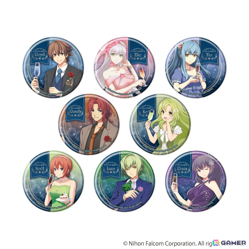 「英雄伝説 零の軌跡」15周年＆「英雄伝説 創の軌跡」5周年を記念したコラボカフェがeeo Cafeで開催中！描き起こしイラストを使用したグッズの販売もの画像