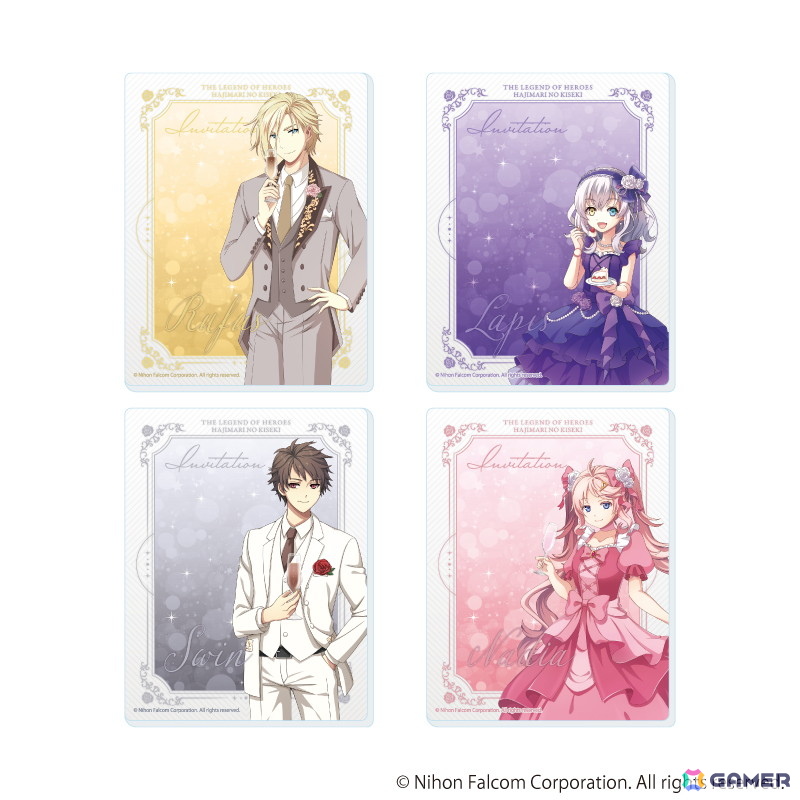 「英雄伝説 零の軌跡」15周年＆「英雄伝説 創の軌跡」5周年を記念したコラボカフェがeeo Cafeで開催中！描き起こしイラストを使用したグッズの販売もの画像
