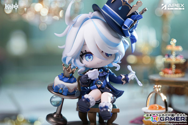 「原神」より「フリーナ・甘い午後の讃美歌 ちびキャラフィギュア」が登場！高さ約13cmと飾りやすいサイズ感の画像10