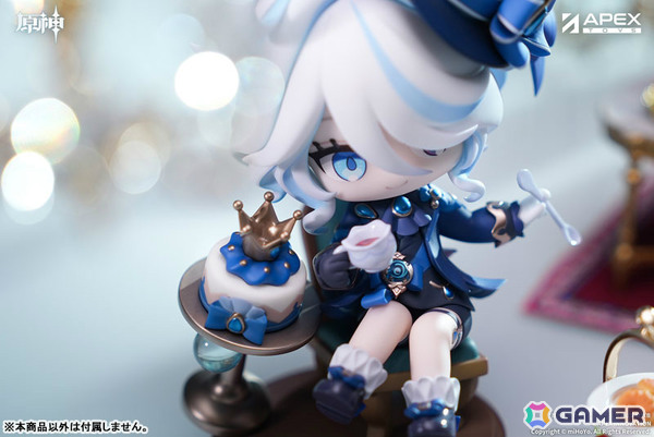 「原神」より「フリーナ・甘い午後の讃美歌 ちびキャラフィギュア」が登場！高さ約13cmと飾りやすいサイズ感の画像12