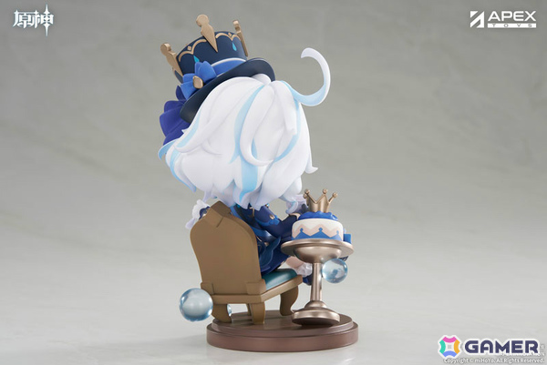 「原神」より「フリーナ・甘い午後の讃美歌 ちびキャラフィギュア」が登場！高さ約13cmと飾りやすいサイズ感の画像2