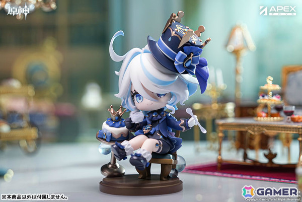 「原神」より「フリーナ・甘い午後の讃美歌 ちびキャラフィギュア」が登場！高さ約13cmと飾りやすいサイズ感の画像6
