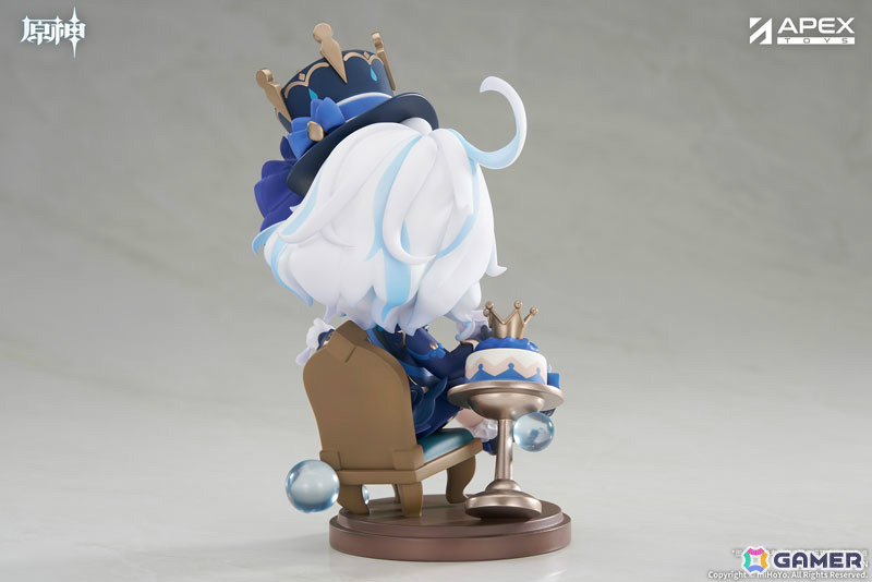 「原神」より「フリーナ・甘い午後の讃美歌 ちびキャラフィギュア」が登場!高さ約13cmと飾りやすいサイズ感の画像
