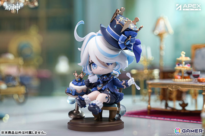 「原神」より「フリーナ・甘い午後の讃美歌 ちびキャラフィギュア」が登場!高さ約13cmと飾りやすいサイズ感の画像