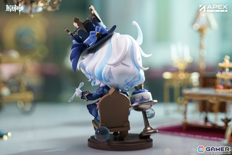 「原神」より「フリーナ・甘い午後の讃美歌 ちびキャラフィギュア」が登場!高さ約13cmと飾りやすいサイズ感の画像