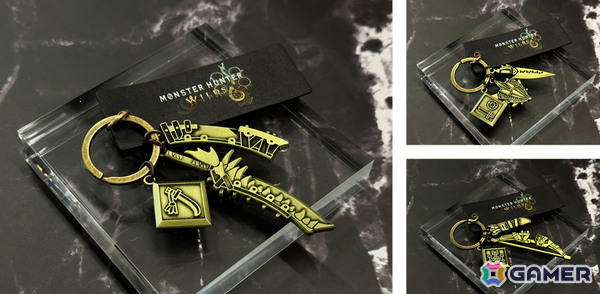 「モンスターハンターワイルズ」ホープブレイド、闢蛮刀など14種の武器が重厚感あるキーチャームに！好みの武器種で組み合わせも自由自在の画像1