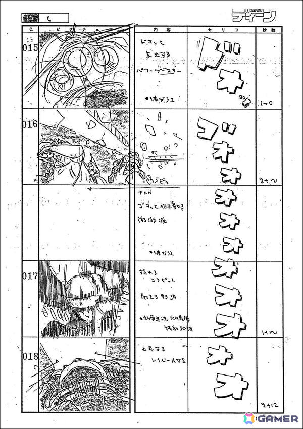 押井守氏絵コンテ