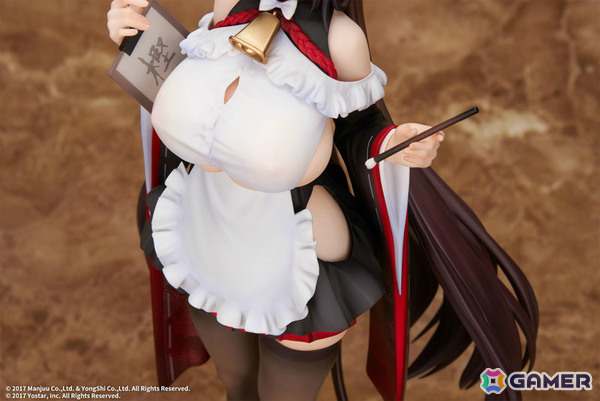 「アズレン」樫野が着せ替え「つまずきトラブルメイド」の姿で立体化！もっと大胆な姿にできる胸の差し替えパーツも付属の画像8