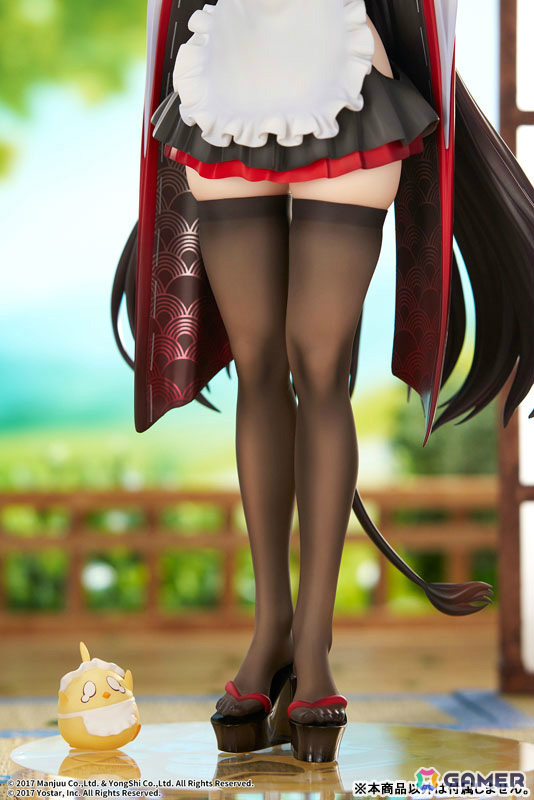 「アズレン」樫野が着せ替え「つまずきトラブルメイド」の姿で立体化!もっと大胆な姿にできる胸の差し替えパーツも付属の画像