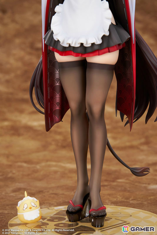 「アズレン」樫野が着せ替え「つまずきトラブルメイド」の姿で立体化!もっと大胆な姿にできる胸の差し替えパーツも付属の画像