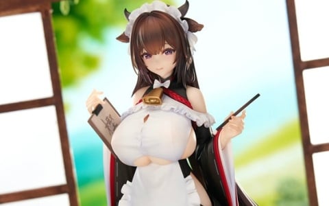 「アズレン」樫野が着せ替え「つまずきトラブルメイド」の姿で立体化！もっと大胆な姿にできる胸の差し替えパーツも付属