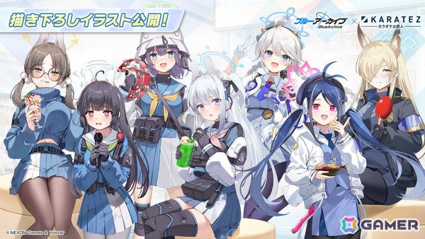 「ブルアカ」ローソンキャンペーン第5弾や4.5周年記念ポップアップストア、謎解きイベントなどが発表！描き下ろしグッズも多数の画像14