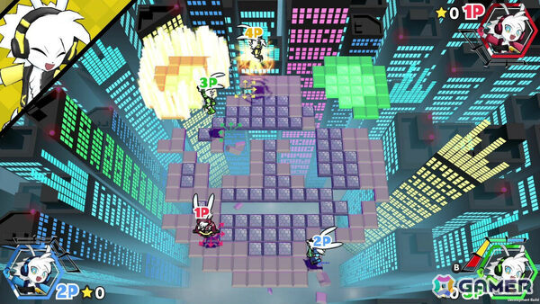 最大4人で遊べるリズミック陣取りバトル「POGO Stadium」早期アクセスが開始！元任天堂の作曲家・天宅しのぶ氏によるオリジナルBGMを収録の画像2
