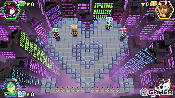 最大4人で遊べるリズミック陣取りバトル「POGO Stadium」早期アクセスが開始！元任天堂の作曲家・天宅しのぶ氏によるオリジナルBGMを収録の画像