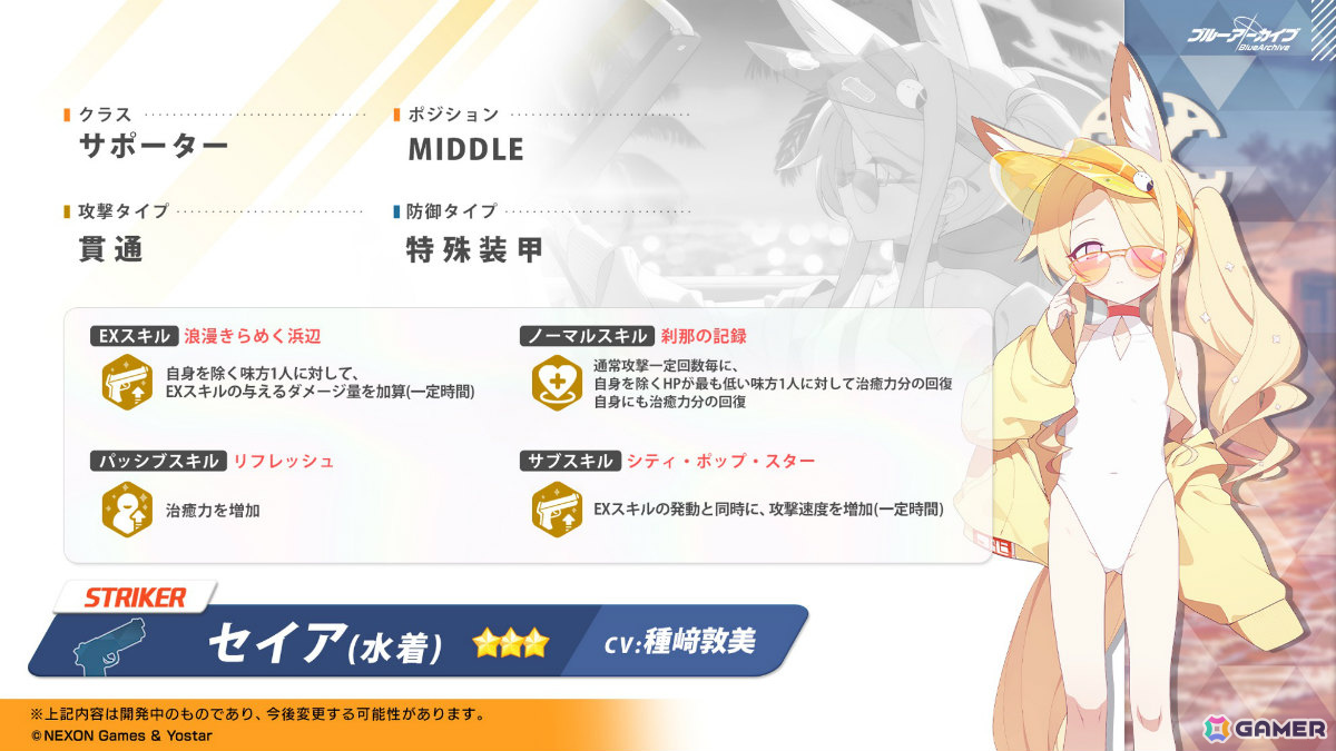 「ブルアカ」水着バージョンのナギサ、ミカ、ハスミ、セイア、イチカが登場！最大100回の無料募集キャンペーンも開催の画像