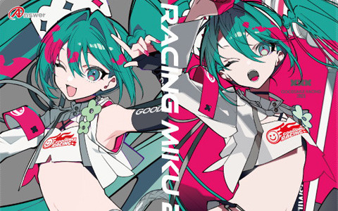 イラストレーター・望月けい氏による「レーシングミク 2025Ver.」のゲーミングマウスパッドが登場！