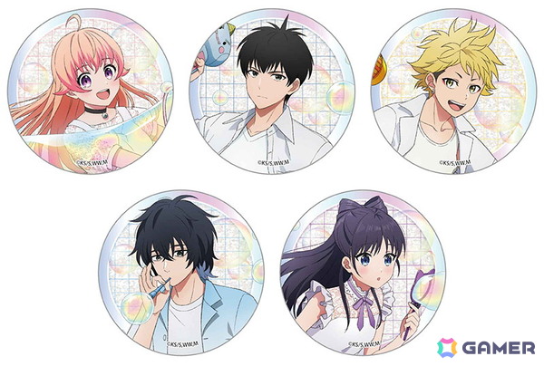 TVアニメ「ウィッチウォッチ」シャボン玉で遊ぶニコやモリヒトたちの描き下ろしイラストグッズが登場！の画像2