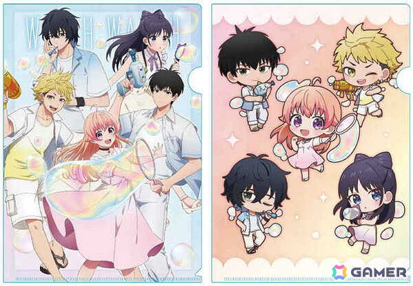 TVアニメ「ウィッチウォッチ」シャボン玉で遊ぶニコやモリヒトたちの描き下ろしイラストグッズが登場！の画像6