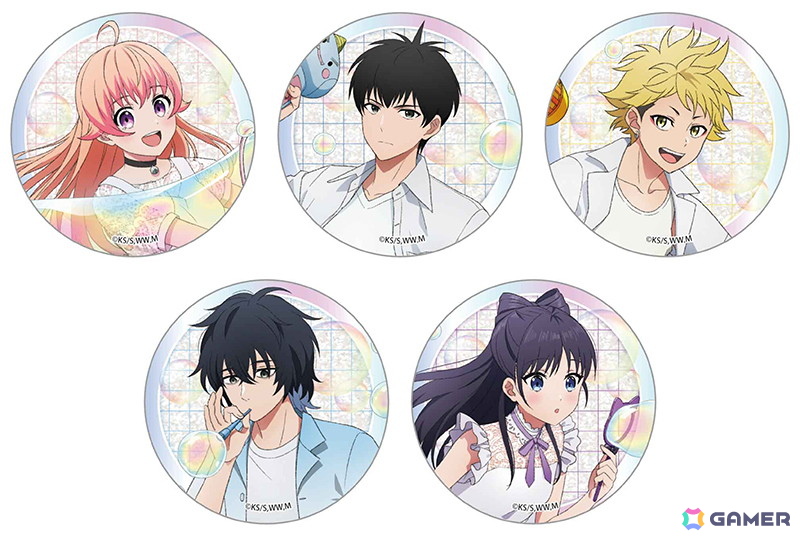 TVアニメ「ウィッチウォッチ」シャボン玉で遊ぶニコやモリヒトたちの描き下ろしイラストグッズが登場！の画像
