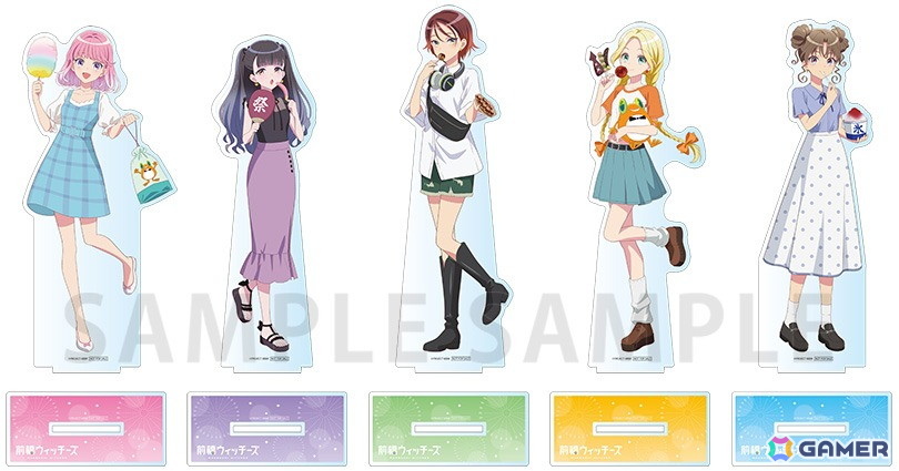 オリジナルアニメ「前橋ウィッチーズ」のポップアップストアが8月2日よりゲーマーズで開催!の画像