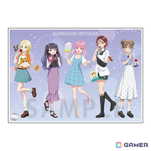 オリジナルアニメ「前橋ウィッチーズ」のポップアップストアが8月2日よりゲーマーズで開催!の画像
