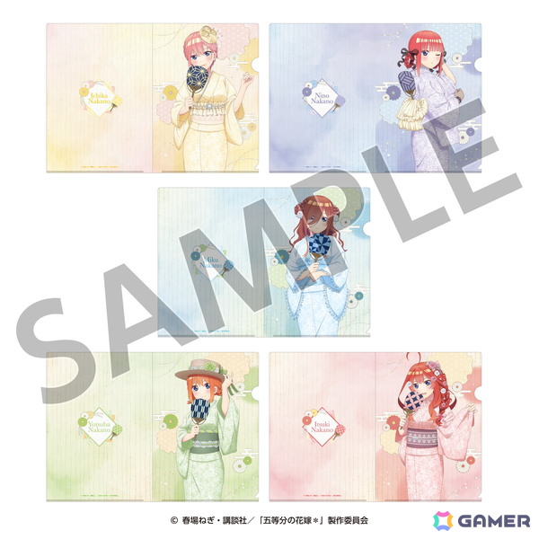 TVスペシャルアニメ「五等分の花嫁＊」新規描きおろしイラストを使用した五つ子の納涼Style商品が発売！の画像6