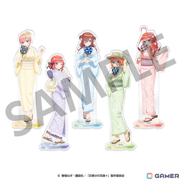 TVスペシャルアニメ「五等分の花嫁＊」新規描きおろしイラストを使用した五つ子の納涼Style商品が発売！の画像8
