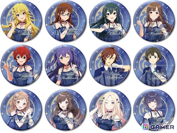 「アイドルマスター」シリーズの12人が「夏の夜の満天の星空ライブ」をテーマにした衣装で描き下ろしイラストに！アトレ秋葉原コラボグッズが公開の画像3