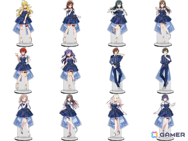 「アイドルマスター」シリーズの12人が「夏の夜の満天の星空ライブ」をテーマにした衣装で描き下ろしイラストに！アトレ秋葉原コラボグッズが公開の画像4