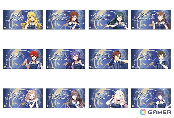 「アイドルマスター」シリーズの12人が「夏の夜の満天の星空ライブ」をテーマにした衣装で描き下ろしイラストに！アトレ秋葉原コラボグッズが公開の画像5